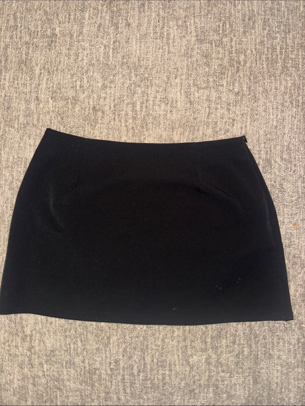 Black Mini Skirt A-Line Classic Minimalist The Limited Stretch